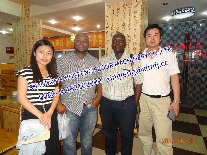 Cameroon Client Visited the Company and Signed Contract.