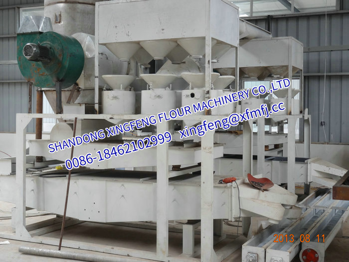 30-100TPD Buckwheat peeling and milling machinery