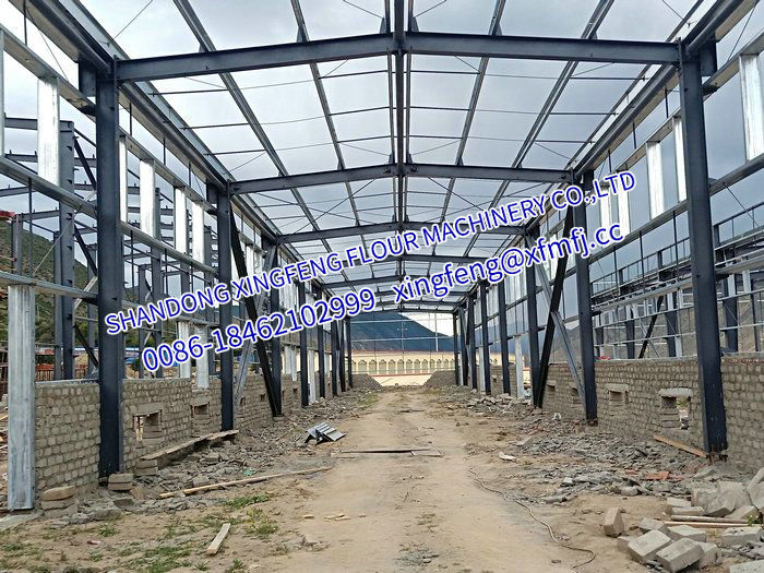 Equipment steeling structure