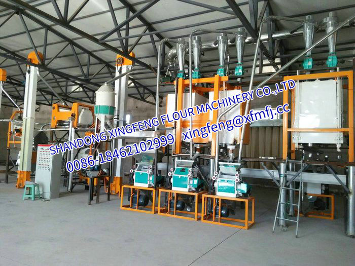 Oat/Oil wheat milling equipment