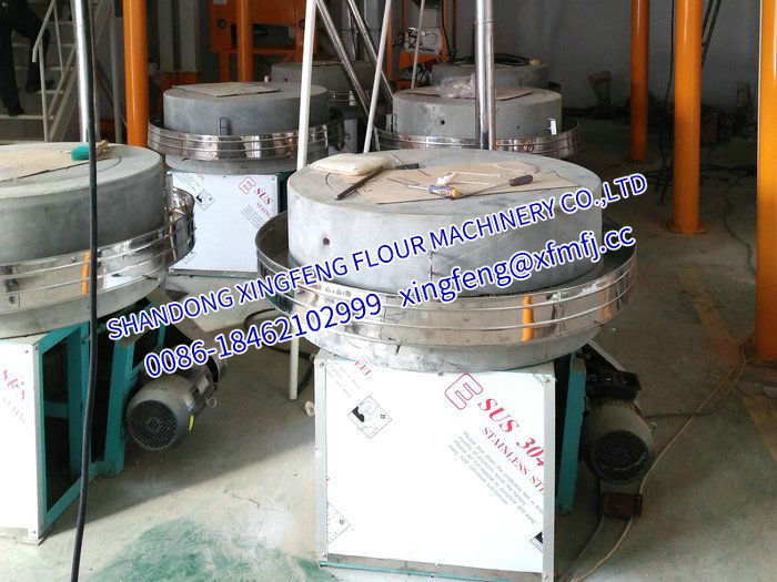 Stone flour milling equipment