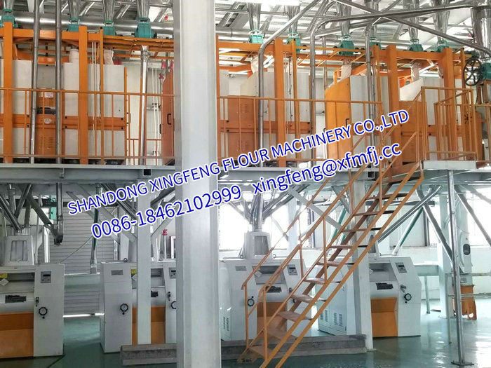 62T-82T wheat flour milling machinery