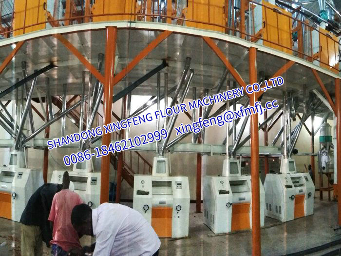 100-150T wheat flour milling machinery