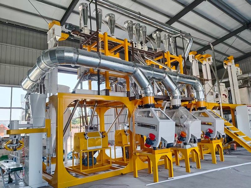 非洲～东非洲～120-150吨玉米粉出口设备项目