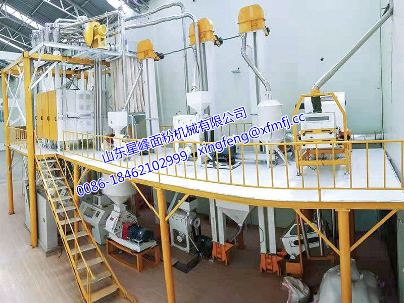 40-52T/24h玉米粉生产线